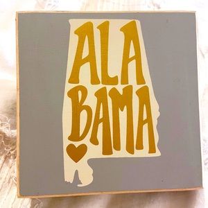 Cute “Alabama” sign